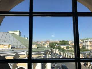 Отель Ломоносов Санкт-Петербург Люкс с кроватью размера "queen-size" и гидромассажной ванной-10